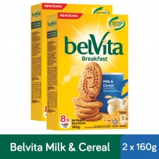 Belvita Breakfast Milk & Cereal Biscuit (160g x 2)